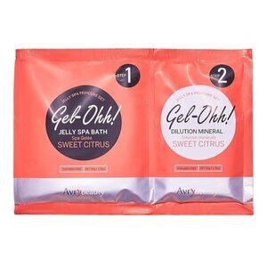 Gel-Ohh! Jelly Spa Pedicure Set Sweet Citrus - Step 1 & 2